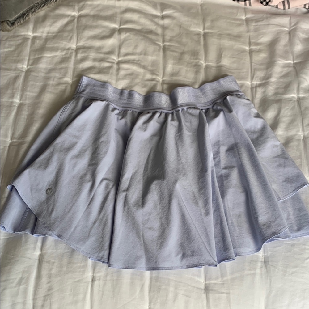Lululemon Athletica High-Low Skirt in Light Purple